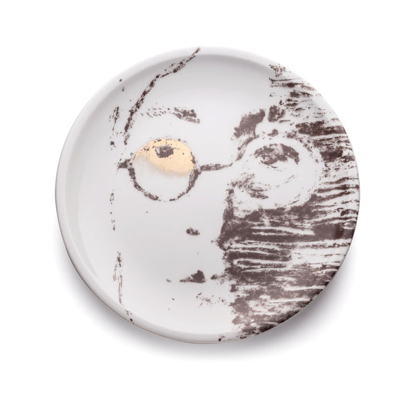 Nine decorative porcelain plates - Nine beats of memory set