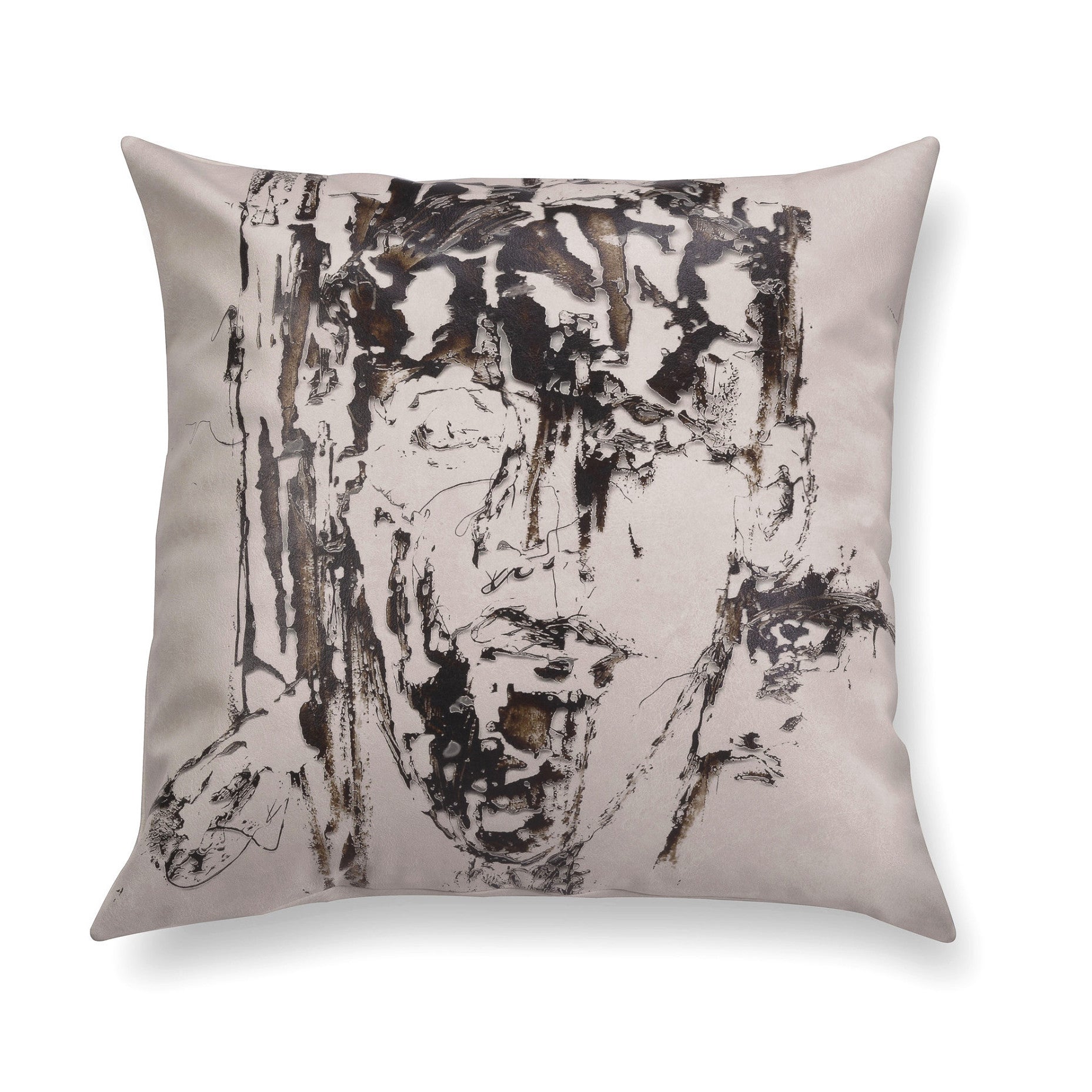 Decorative contemporary pillow - Reflections 2