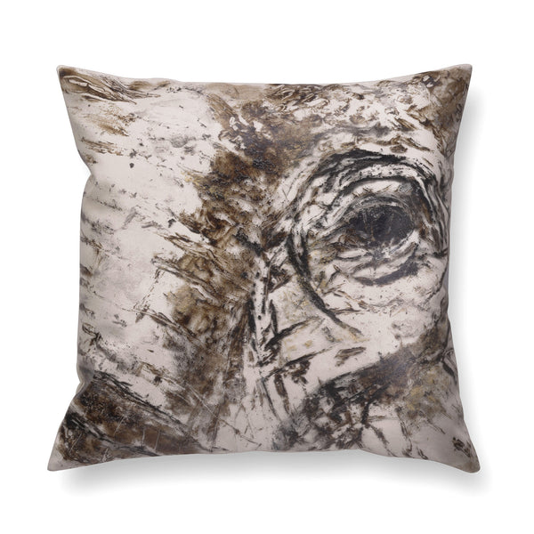 Illustrated contemporary pillow - Gaze 1