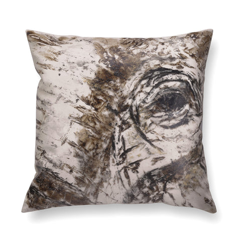 Illustrated contemporary pillow - Gaze 1