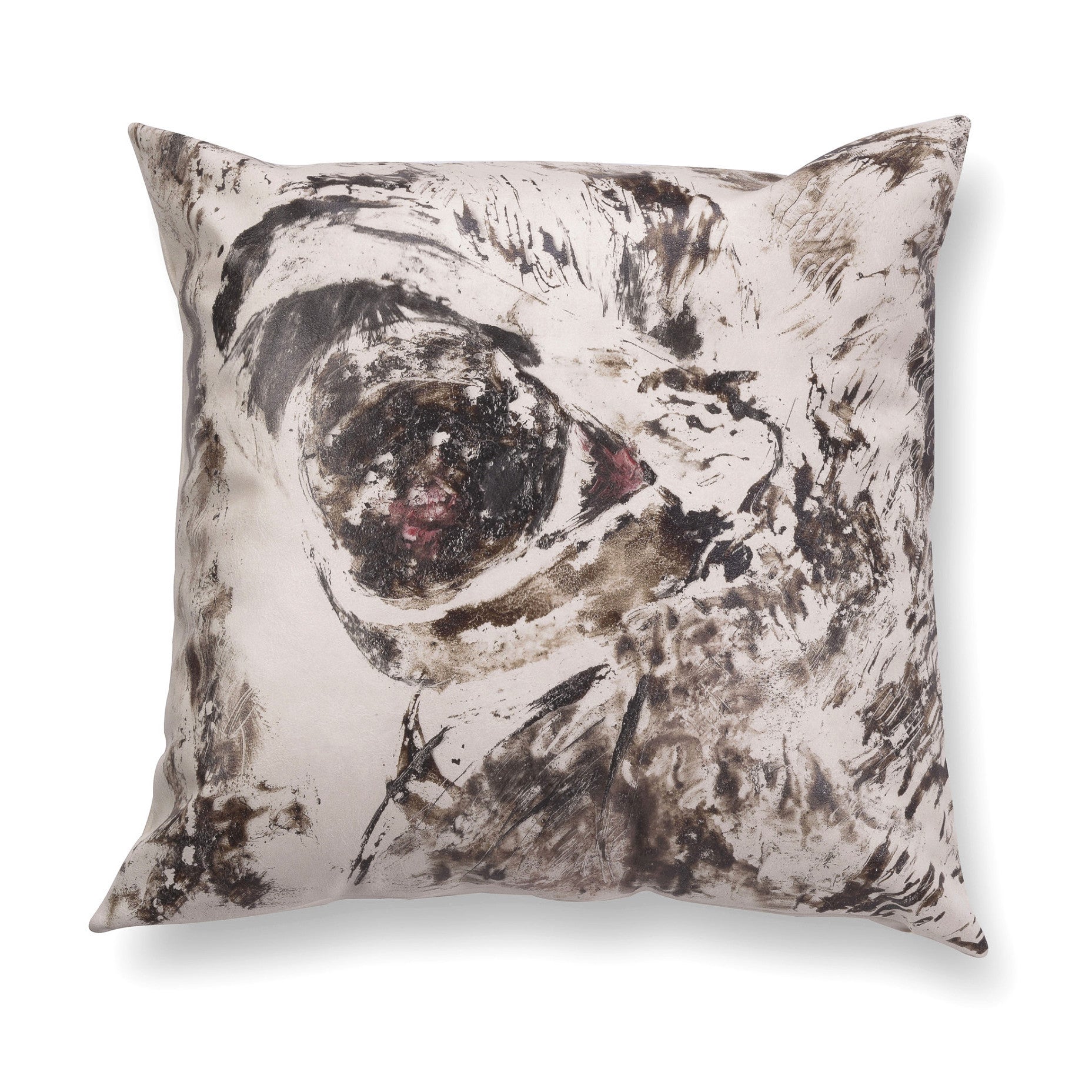 Illustrated contemporary pillow - Gaze 3
