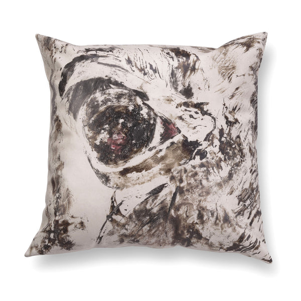 Illustrated contemporary pillow - Gaze 3
