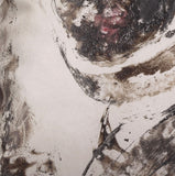 Illustrated contemporary pillow - Gaze 3