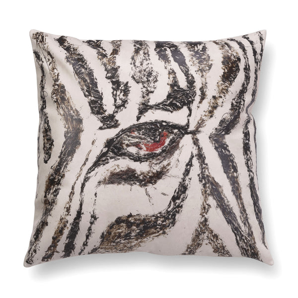 Illustrated contemporary pillow - Gaze 5