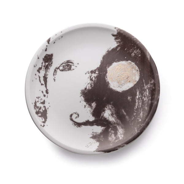 Nine decorative porcelain plates - Nine beats of memory set