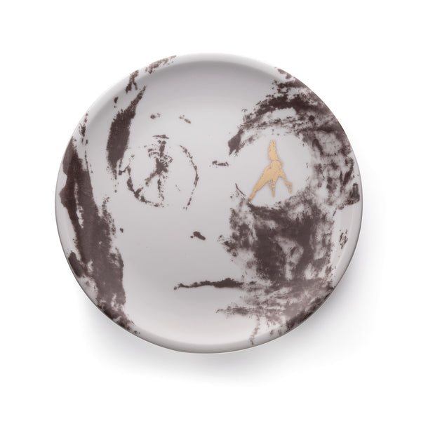 Nine decorative porcelain plates - Nine beats of memory set