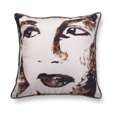 Velvet throw pillow - Big girl 1