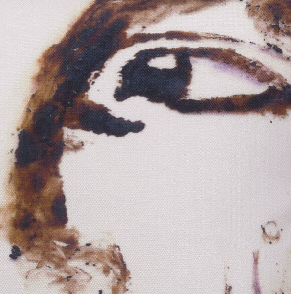 Velvet throw pillow - Big girl 1