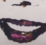 Velvet throw pillow - Big girl 2