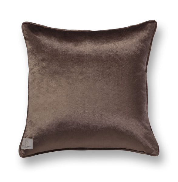 Velvet throw pillow - Enigmatic Script 8