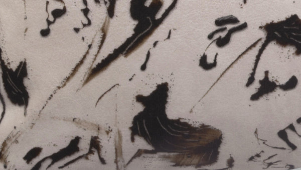 Contemporary rectangle pillow - Enigmatic Script 6