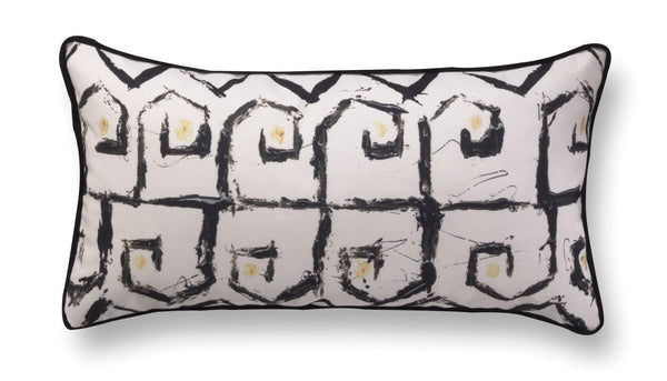 Fine rectangle accent pillow - Encounters 7
