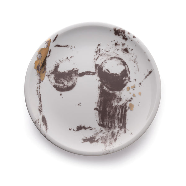 Nine decorative porcelain plates - Nine beats of memory set