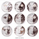 Nine decorative porcelain plates - Nine beats of memory set
